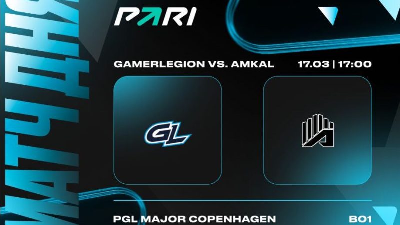 Клиенты PARI: AMKAL стартует на PGL Major Copenhagen 2024 с победы над GamerLegion